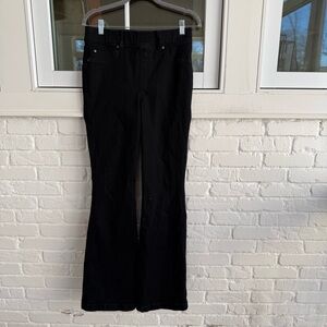 Spanx Black Bell Bottom Jeans